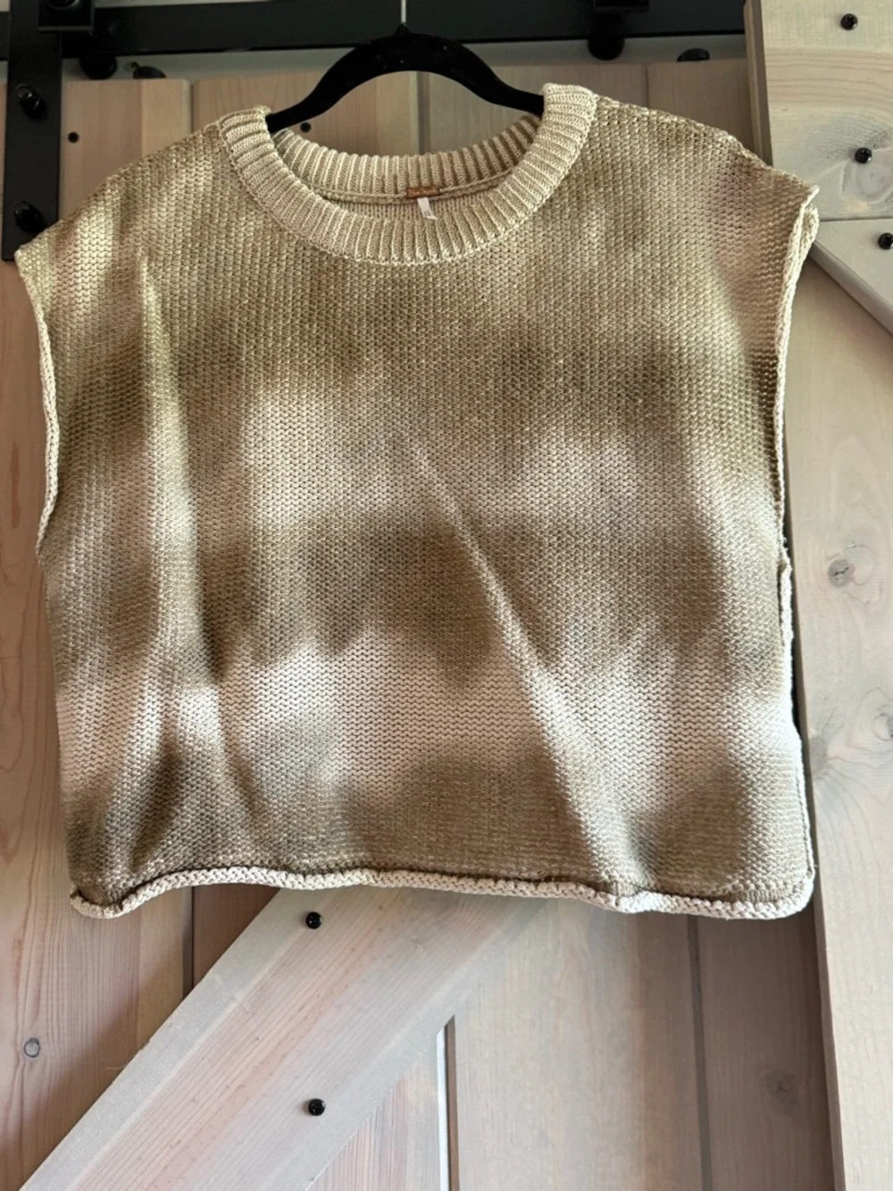 Free People Stolen Hearts Washed Sweater Vest